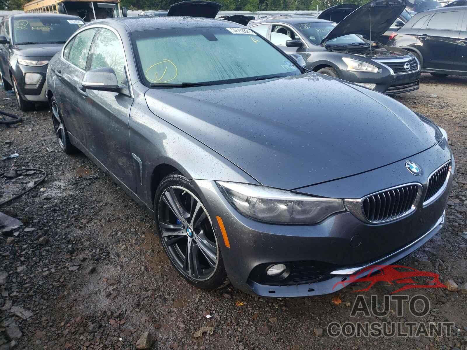 BMW 4 SERIES 2019 - WBA4J3C59KBL10787