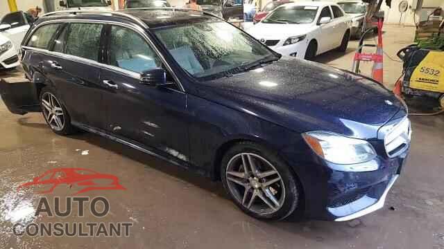 MERCEDES-BENZ E-CLASS 2015 - WDDHH8JB9FB110462
