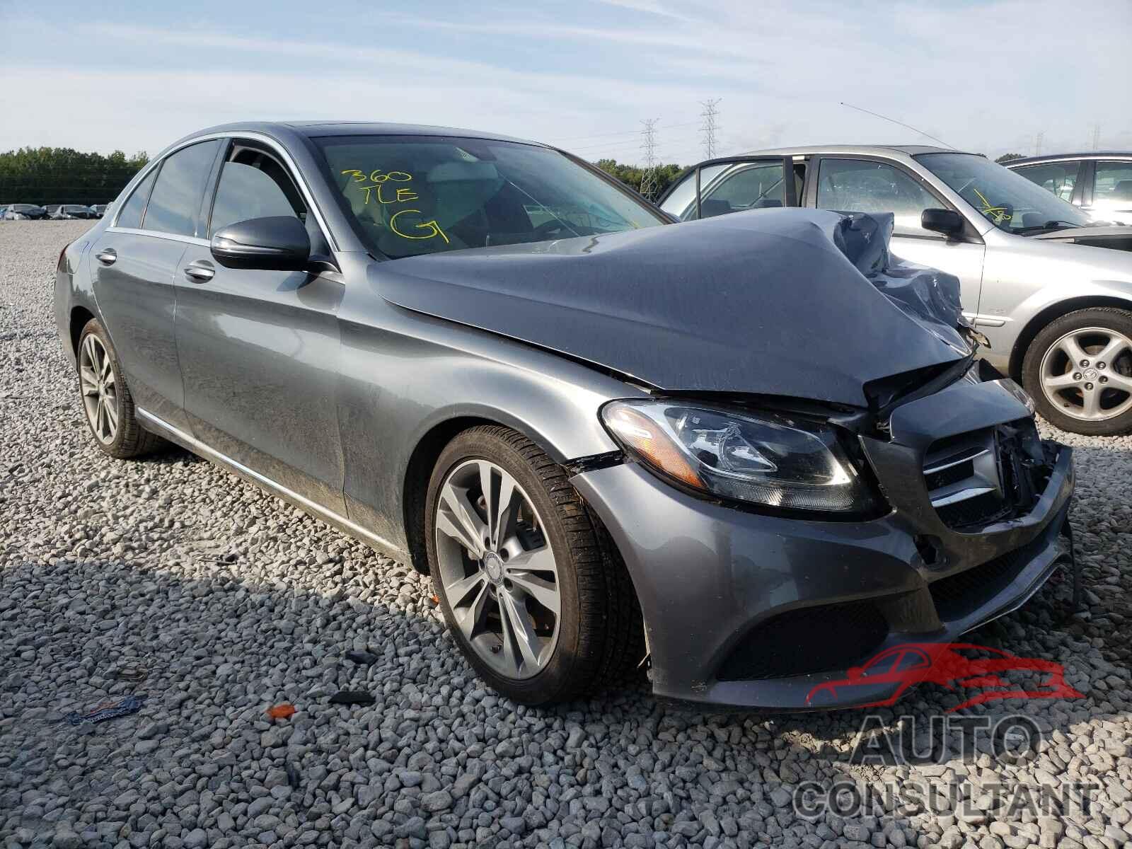 MERCEDES-BENZ C-CLASS 2017 - 55SWF4JB8HU182526