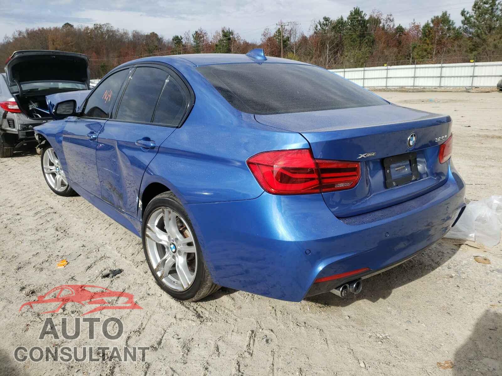 BMW 3 SERIES 2016 - WBA8E3G58GNU03564