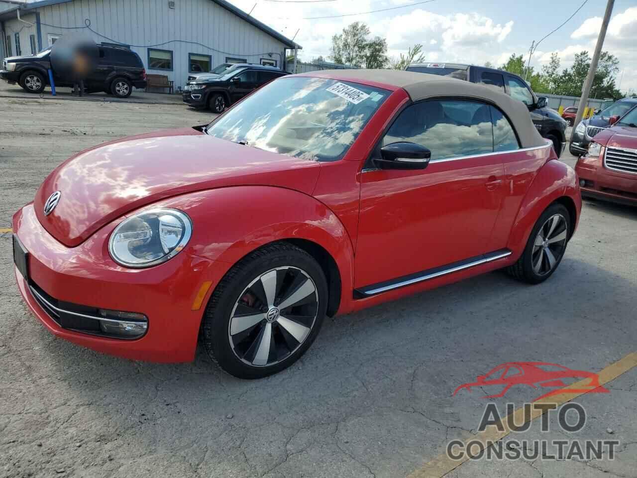 VOLKSWAGEN BEETLE 2013 - 3VW8A7AT7DM817046