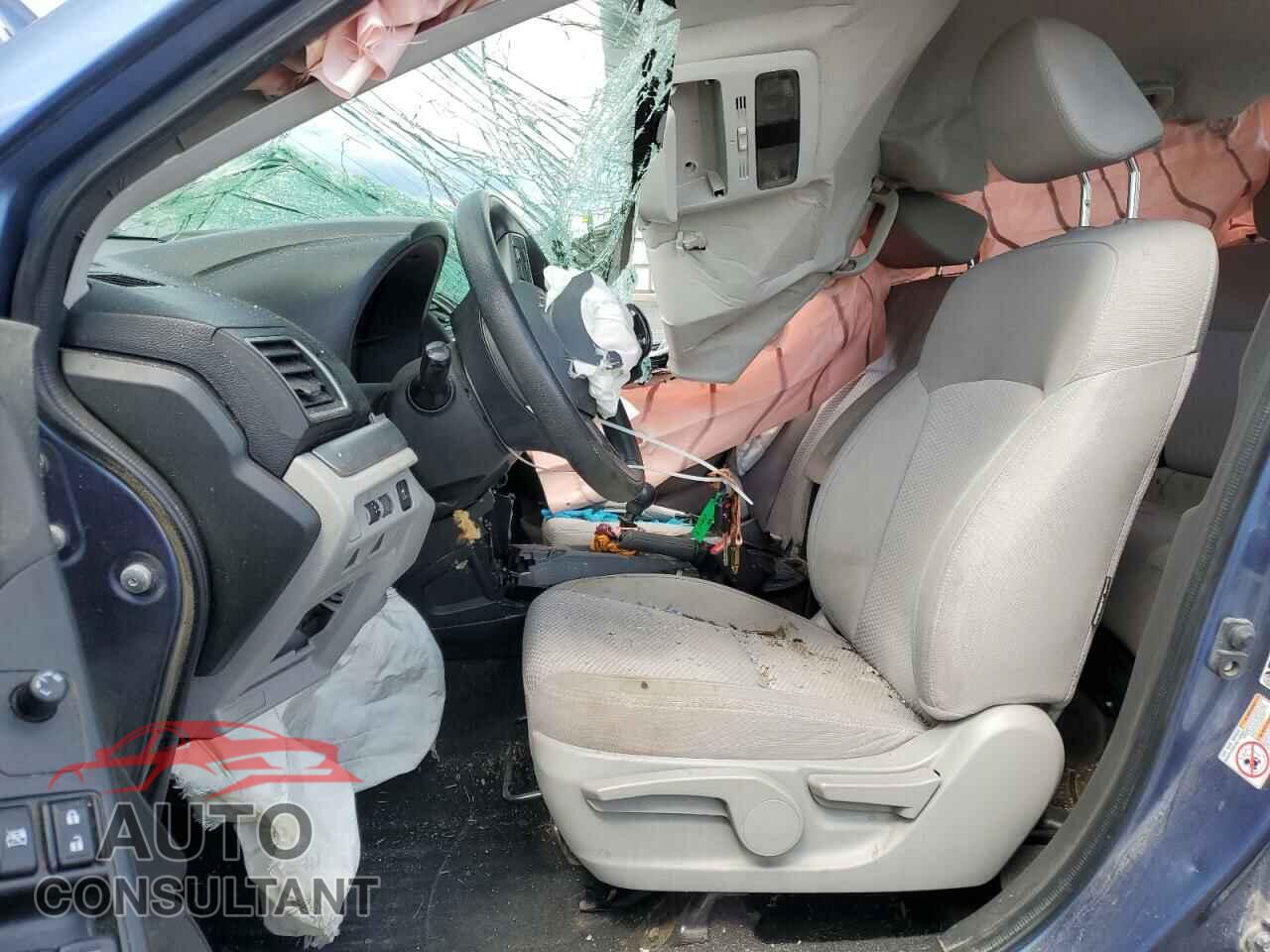 SUBARU FORESTER 2016 - JF2SJAAC3GG484902