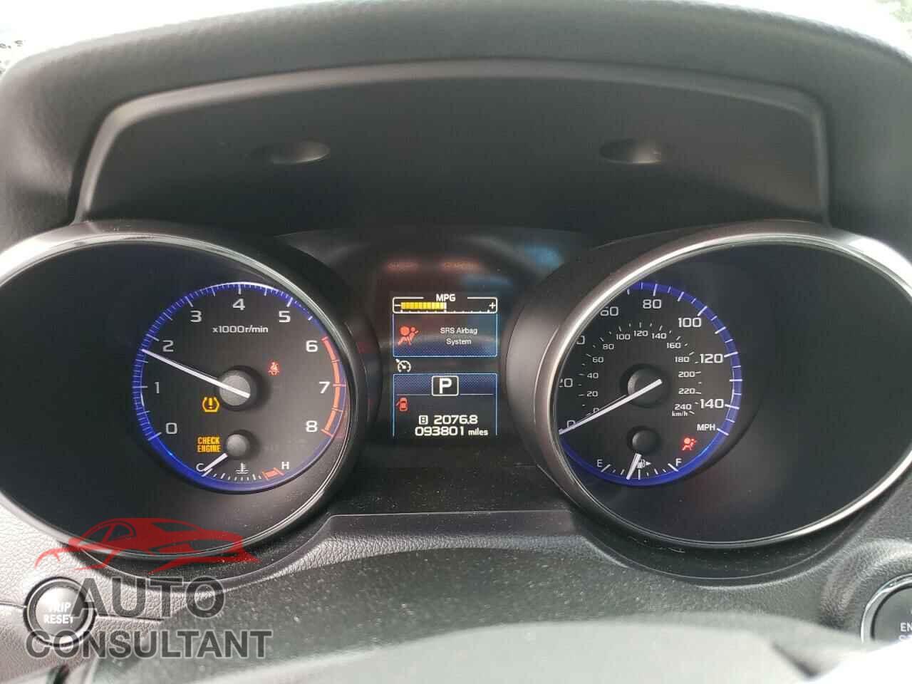 SUBARU OUTBACK 2017 - 4S4BSAKC8H3312721