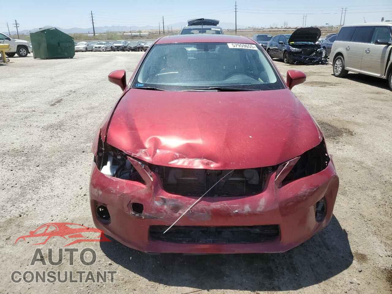 LEXUS CT 200 2011 - JTHKD5BH0B2006464