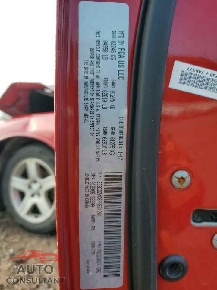 DODGE CHALLENGER 2017 - 2C3CDZAG0HH561201