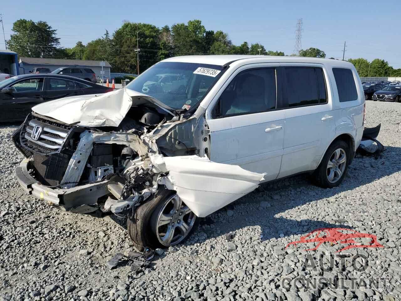 HONDA PILOT 2013 - 5FNYF3H41DB043408