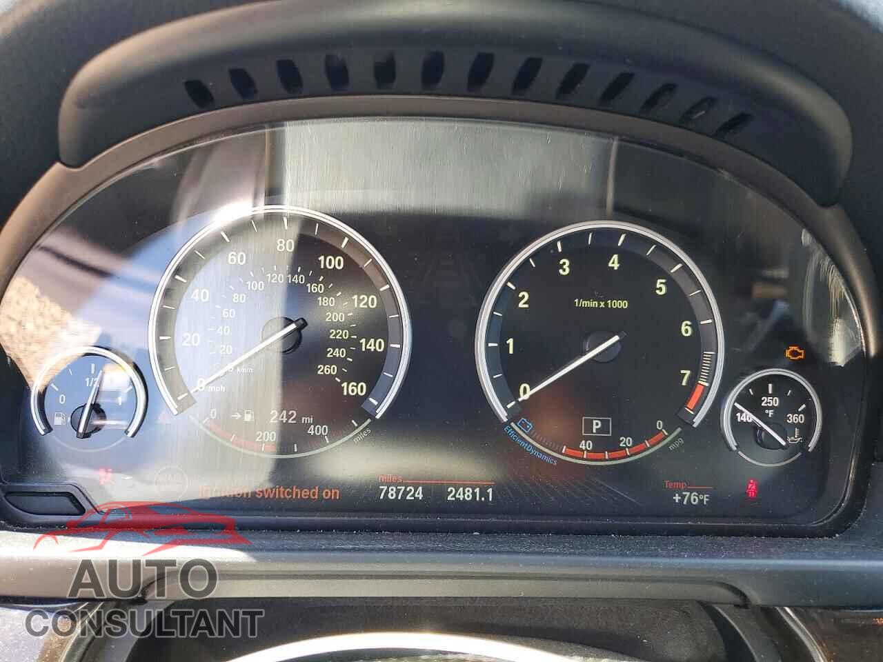 BMW 5 SERIES 2015 - WBA5B3C54FD543729