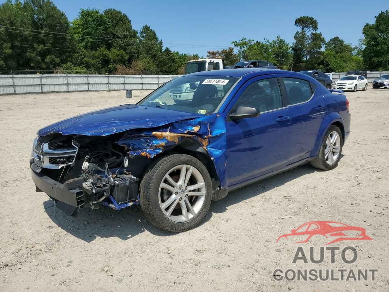 DODGE AVENGER 2013 - 1C3CDZAG9DN548738
