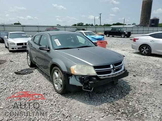 DODGE AVENGER 2012 - 1C3CDZAB3CN153506