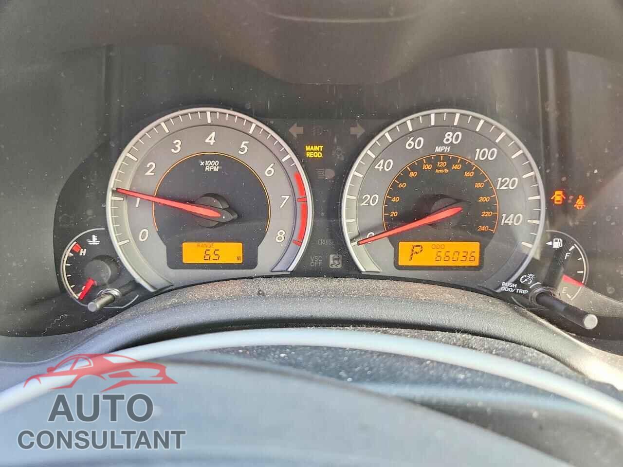 TOYOTA COROLLA 2010 - 2T1BU4EEXAC475283