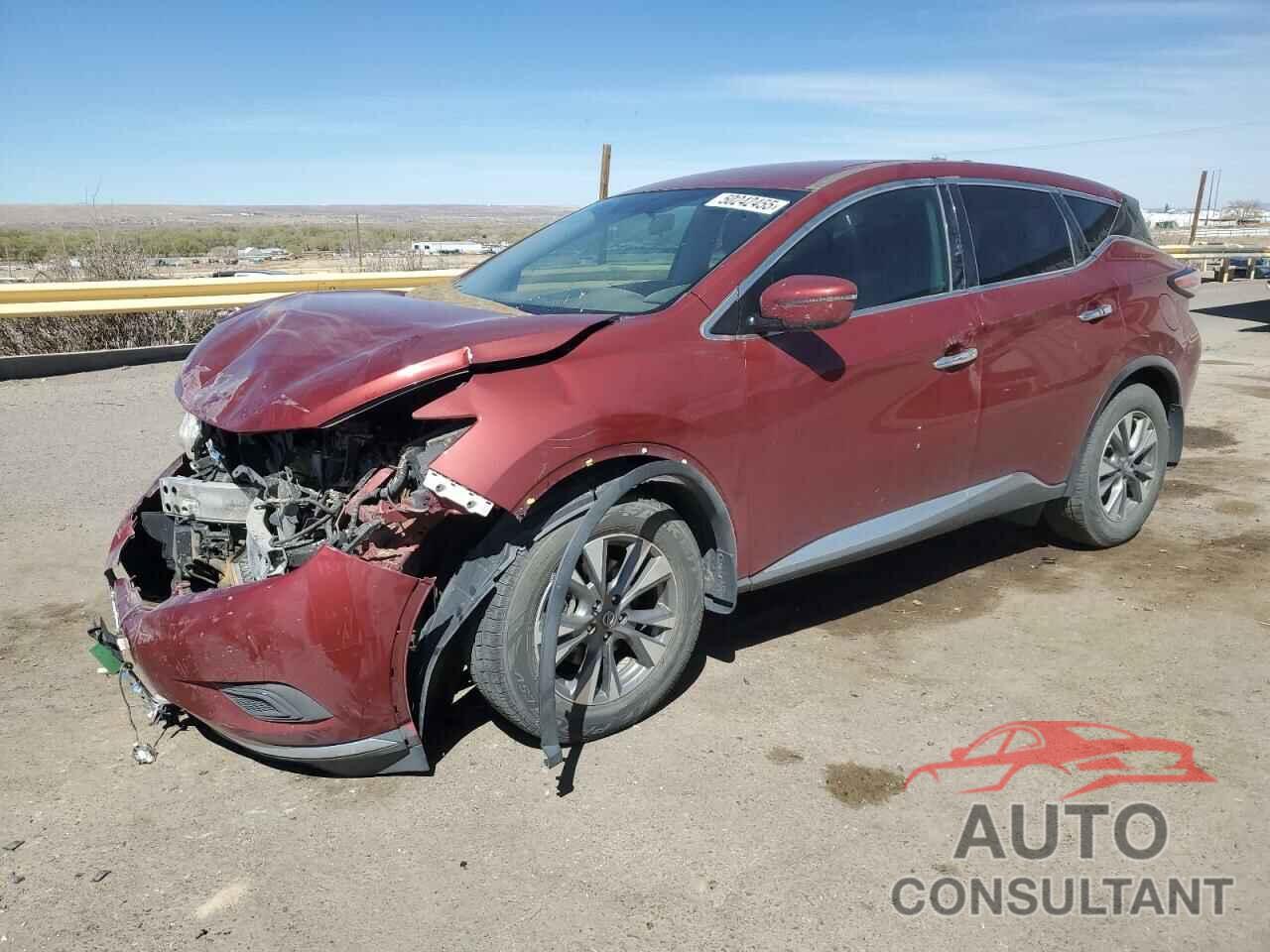 NISSAN MURANO 2018 - 5N1AZ2MG6JN168738