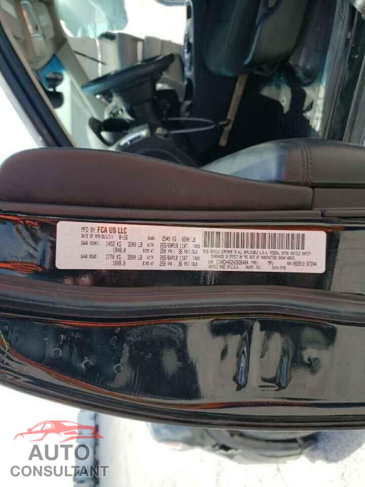 DODGE DURANGO 2017 - 1C4RDHAG2HC636404