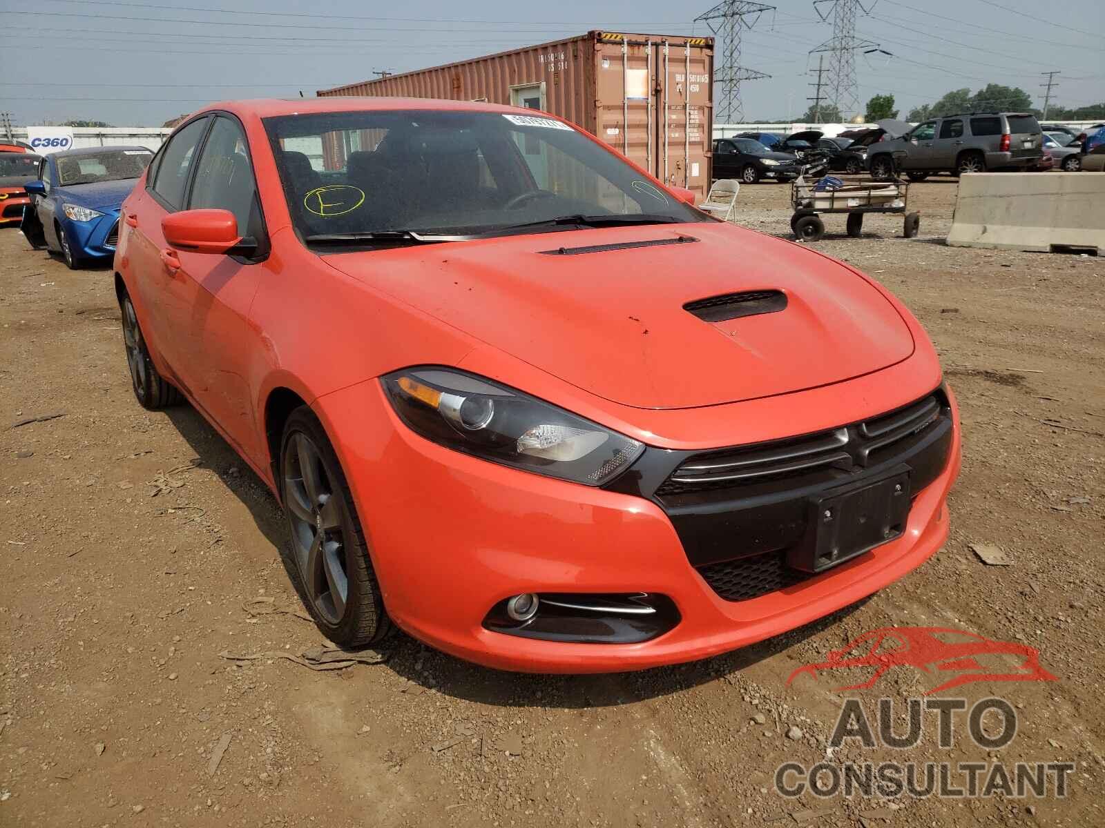 DODGE DART 2016 - 1C3CDFEB9GD624384