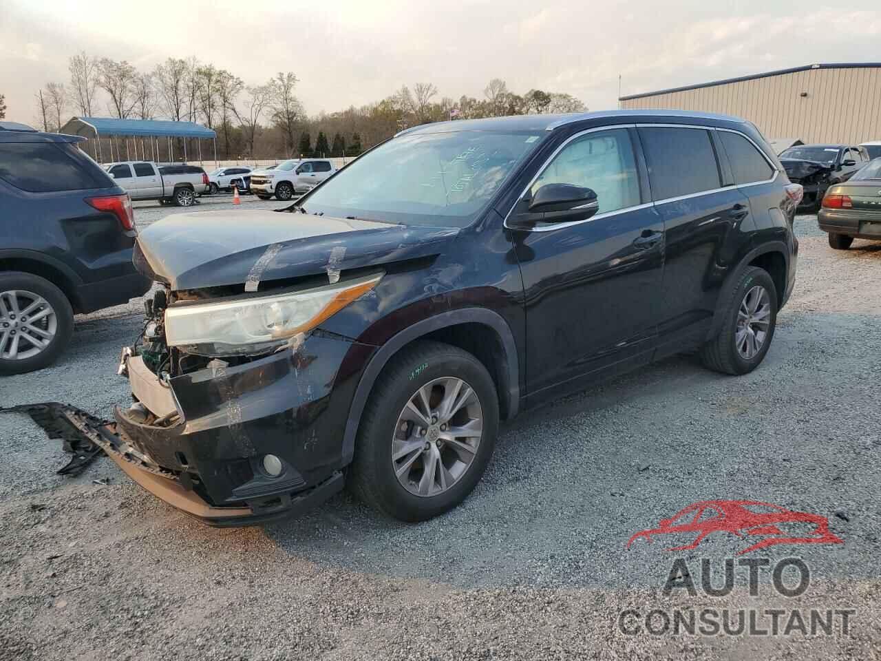 TOYOTA HIGHLANDER 2015 - 5TDKKRFH0FS102876