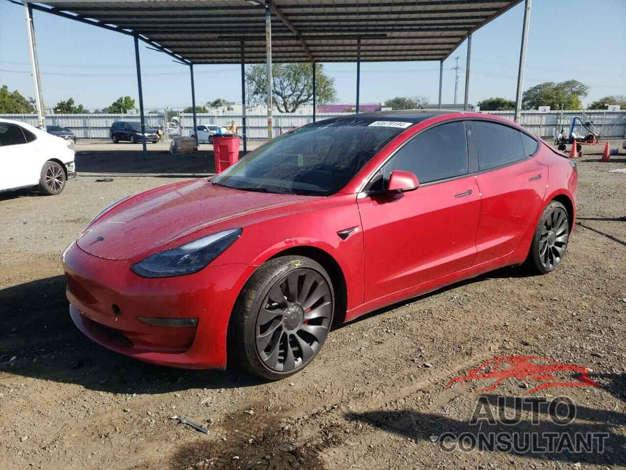 TESLA MODEL 3 2022 - 5YJ3E1ECXNF132327