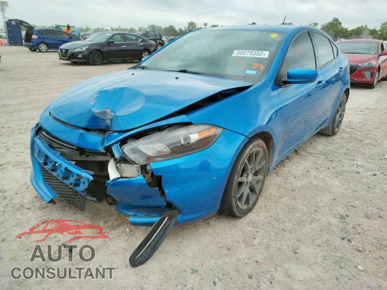 DODGE DART 2016 - 1C3CDFAA3GD681015