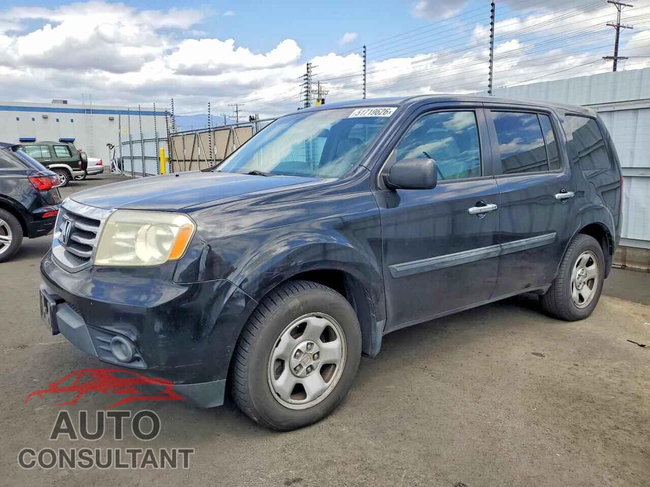 HONDA PILOT 2013 - 5FNYF3H27DB036848
