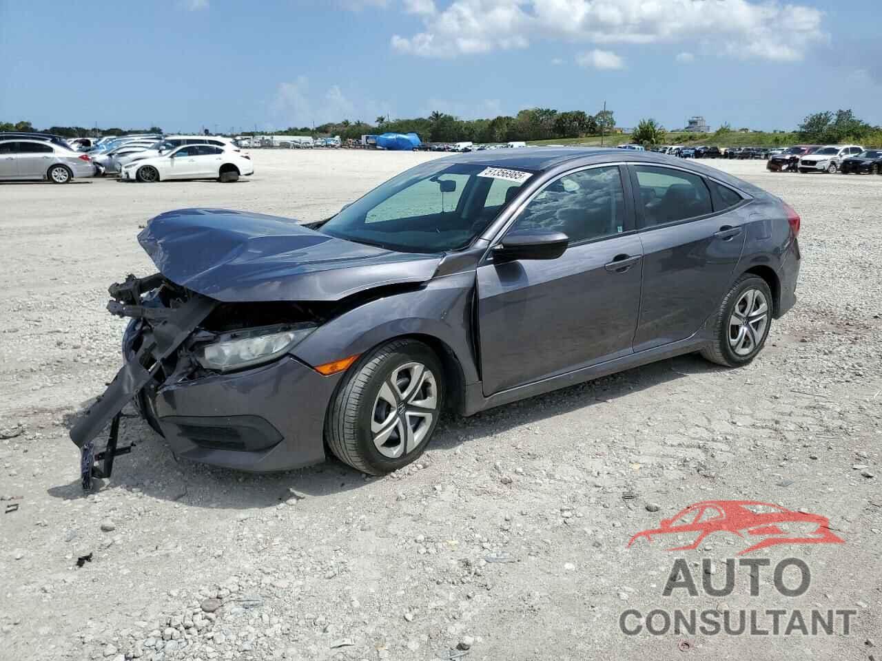 HONDA CIVIC 2017 - 19XFC2F50HE204154