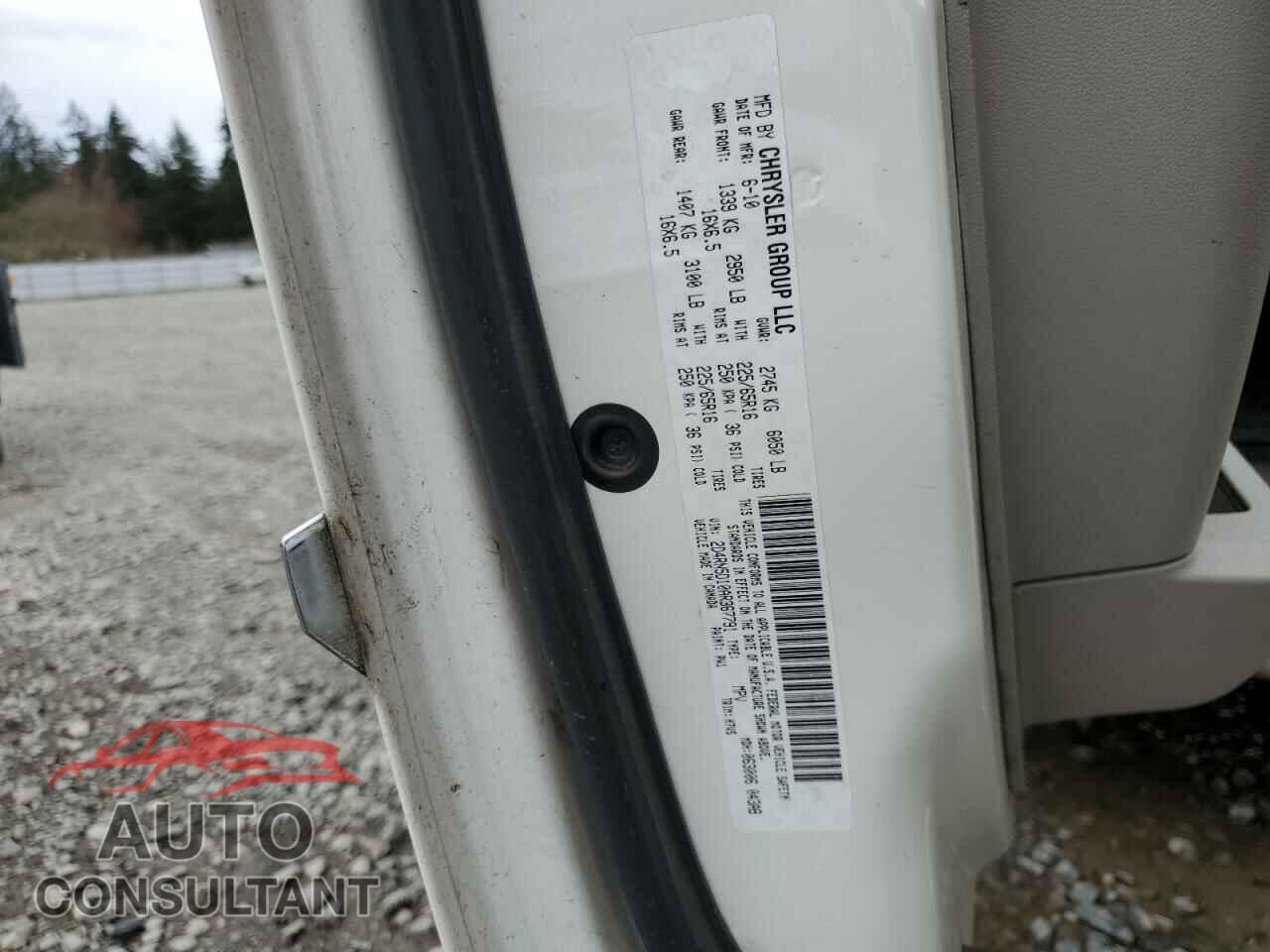 DODGE CARAVAN 2010 - 2D4RN5D10AR367791