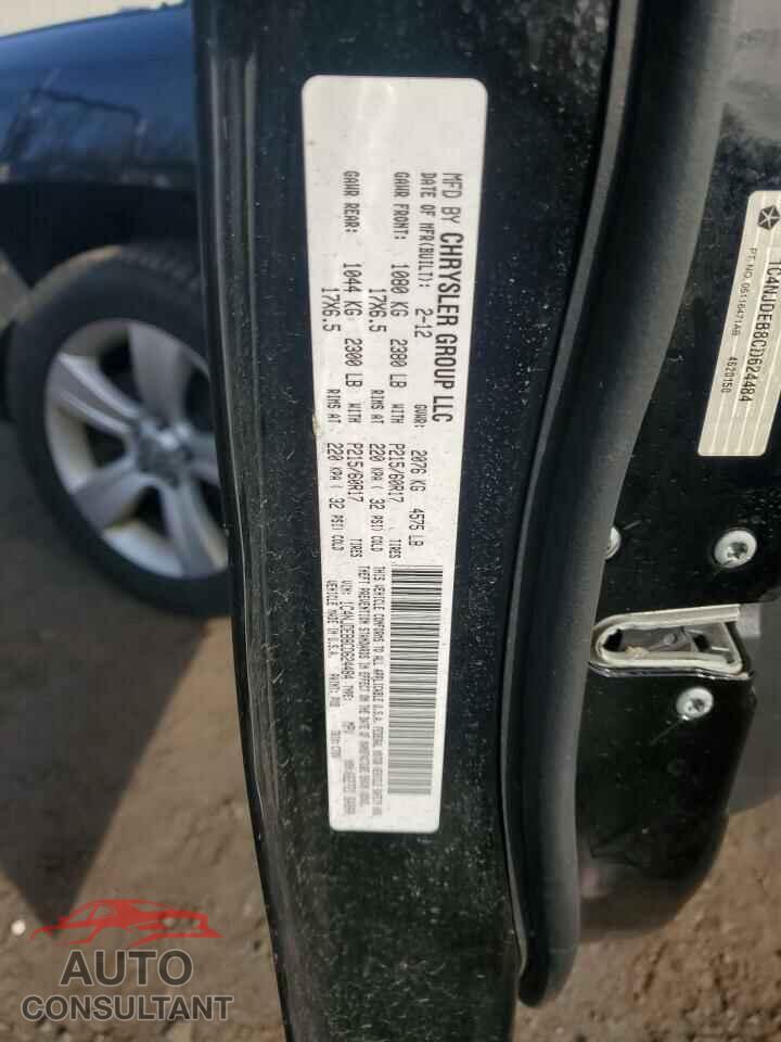 JEEP COMPASS 2012 - 1C4NJDEB8CD624484