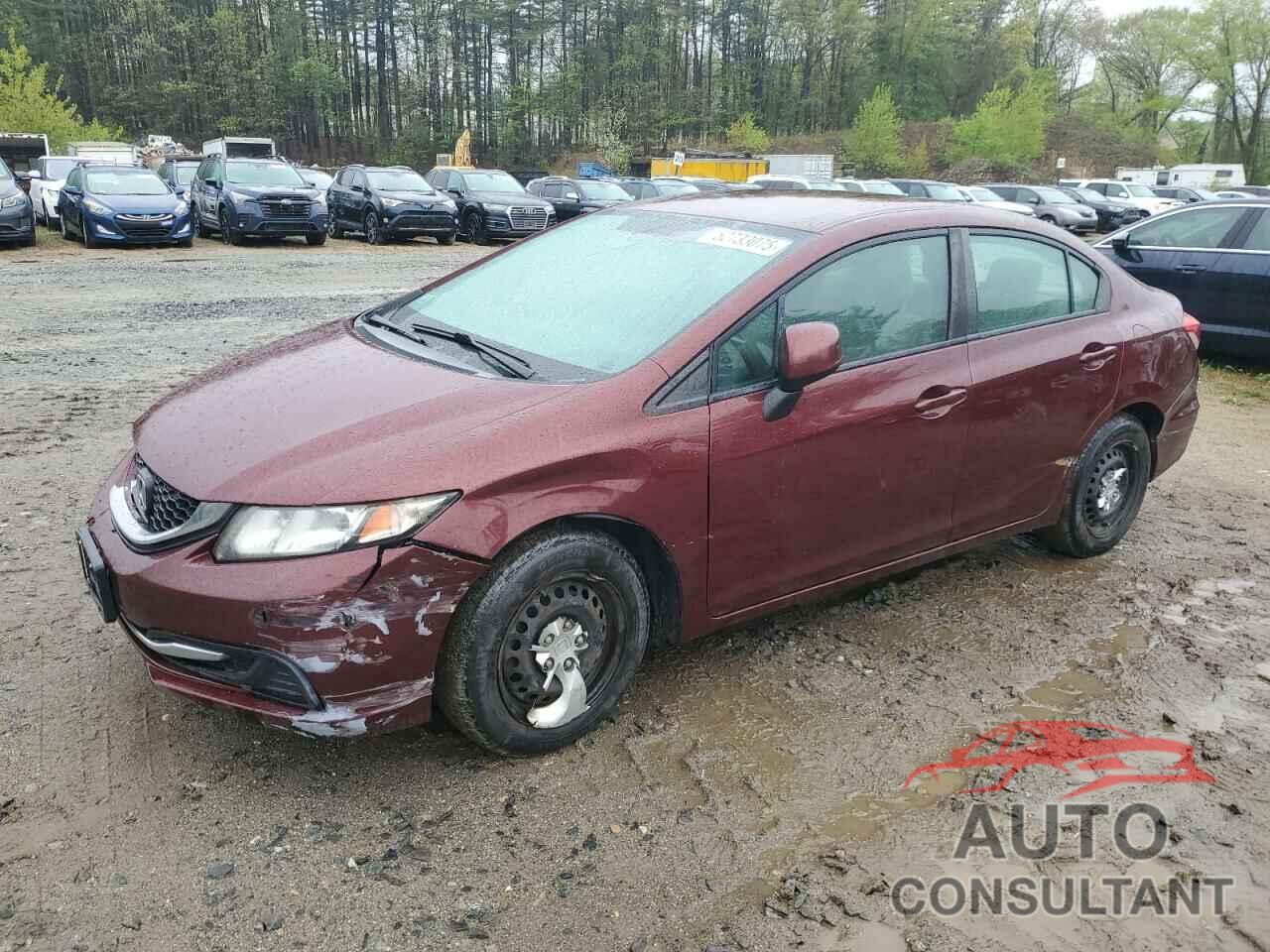 HONDA CIVIC 2013 - 2HGFB2F52DH570815