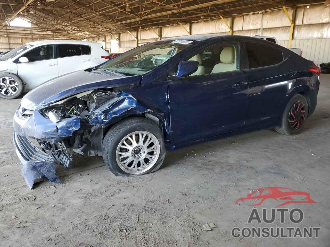 HYUNDAI ELANTRA 2013 - KMHDH4AE7DU499420
