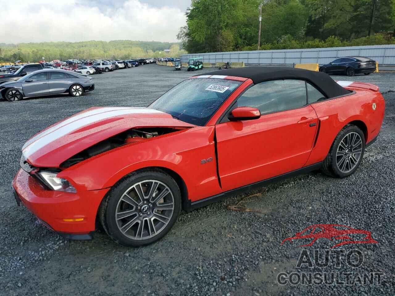 FORD MUSTANG 2012 - 1ZVBP8FFXC5213363
