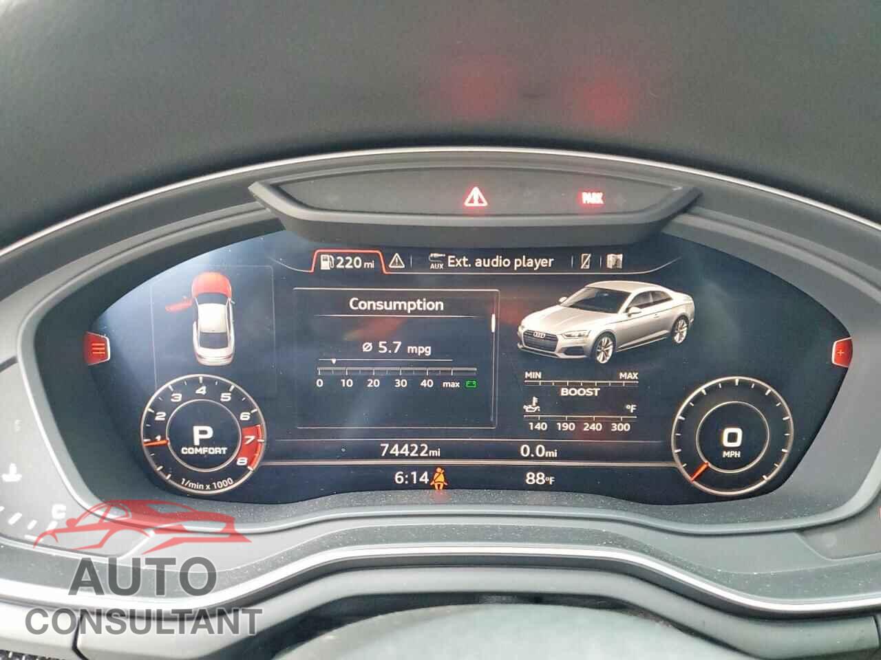 AUDI S5/RS5 2018 - WAUR4AF53JA036357