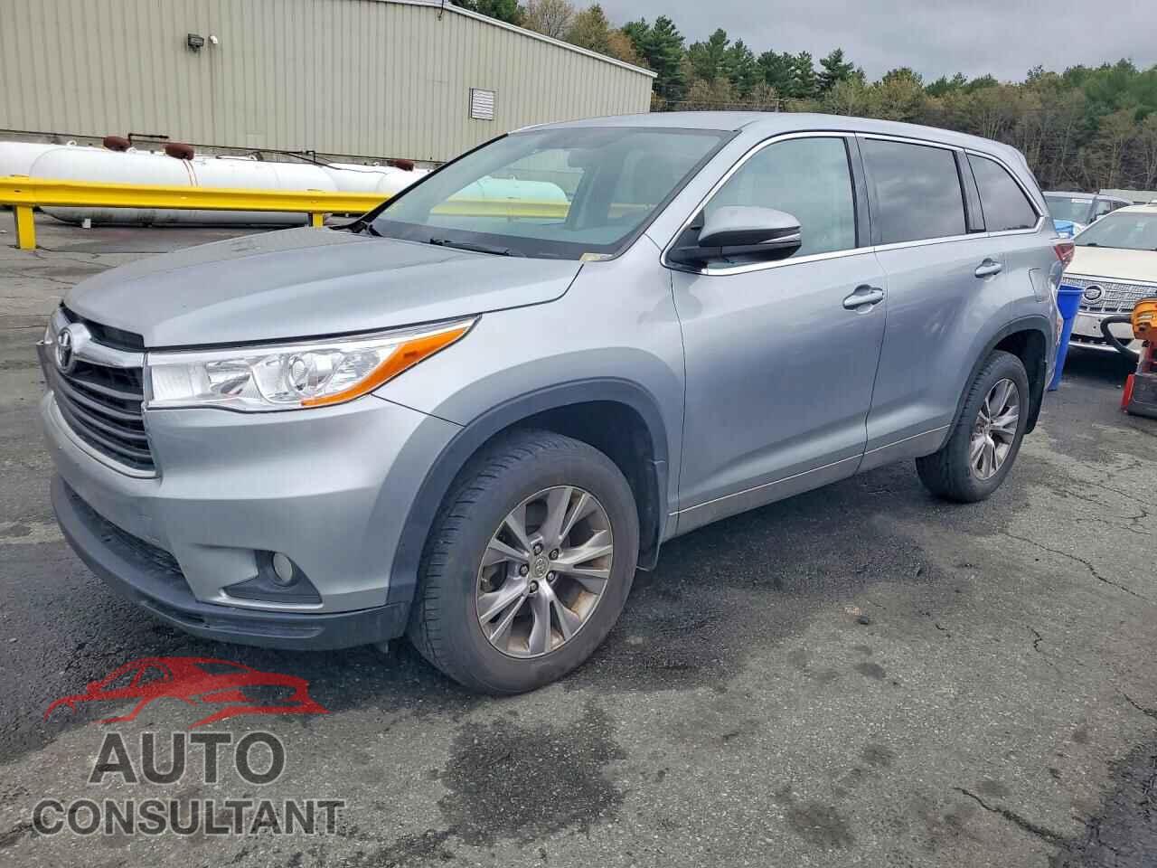 TOYOTA HIGHLANDER 2014 - 5TDBKRFH6ES034372