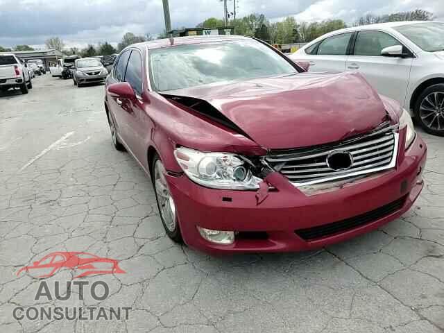 LEXUS LS460 2010 - JTHBL5EF9A5096918