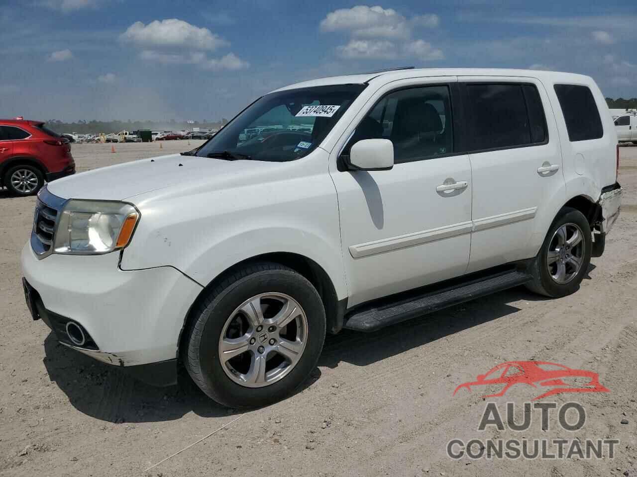 HONDA PILOT 2012 - 5FNYF3H51CB001392