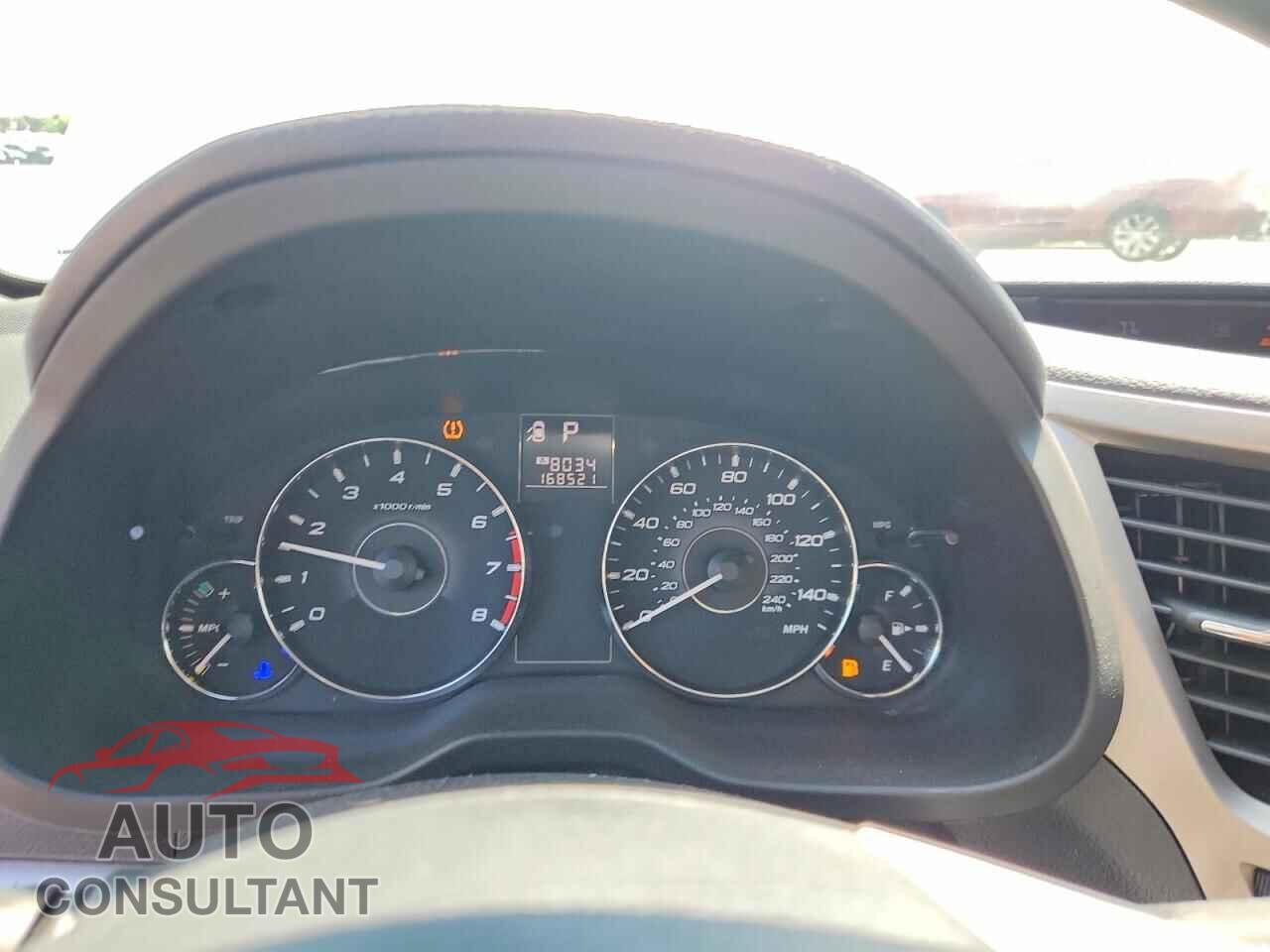 SUBARU OUTBACK 2012 - 4S4BRCAC5C3231998
