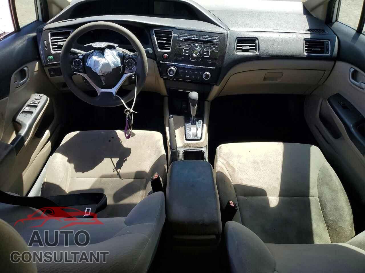 HONDA CIVIC 2013 - 2HGFB2F52DH548541