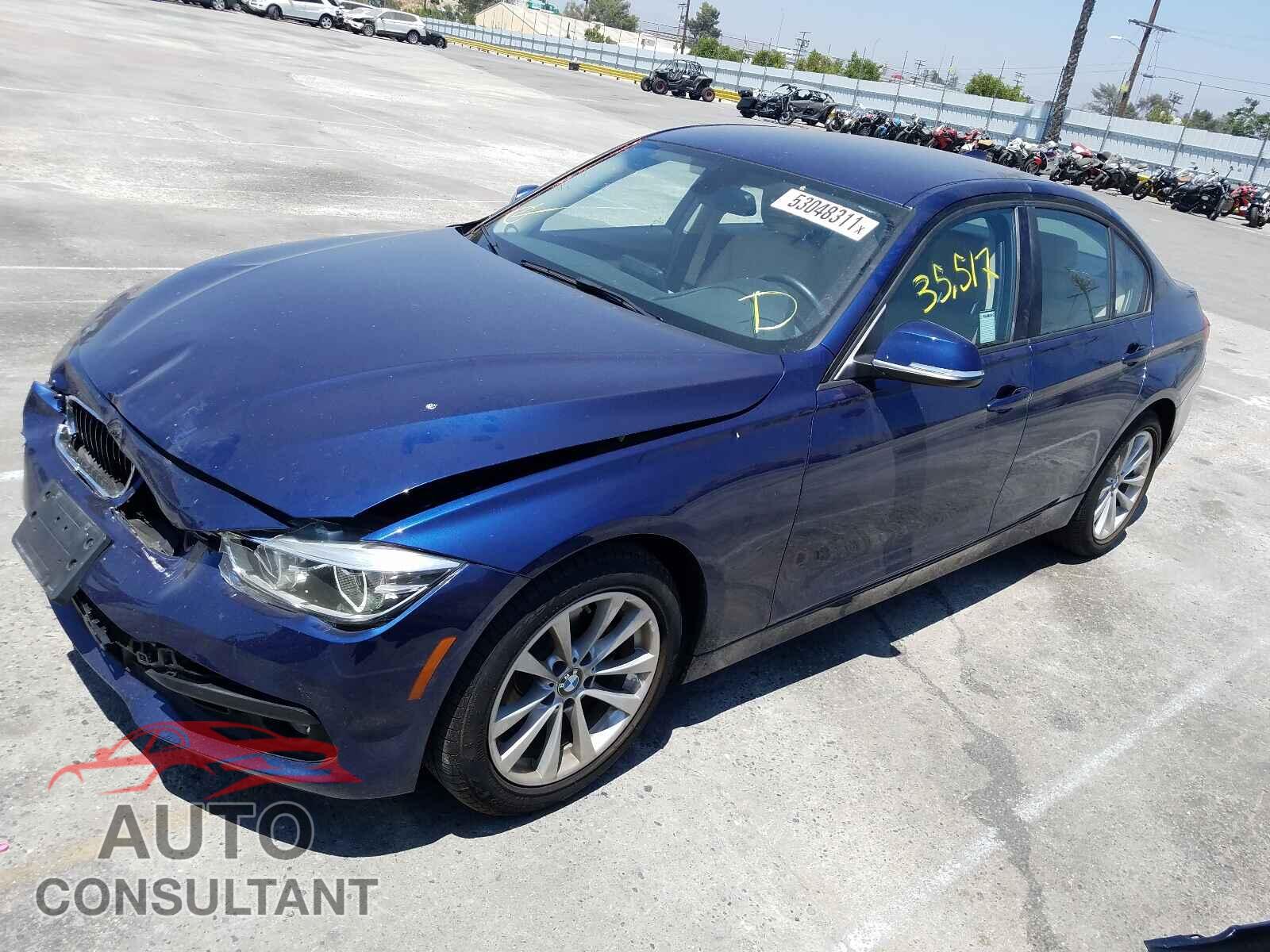 BMW 3 SERIES 2018 - WBA8A3C53JA486952