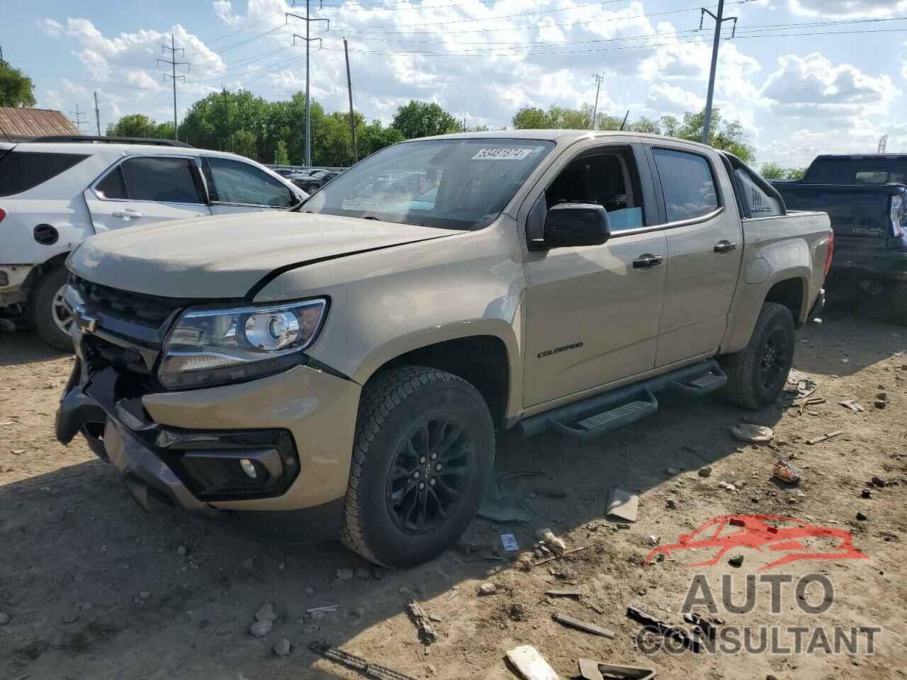 CHEVROLET COLORADO 2021 - 1GCGTDEN9M1258938