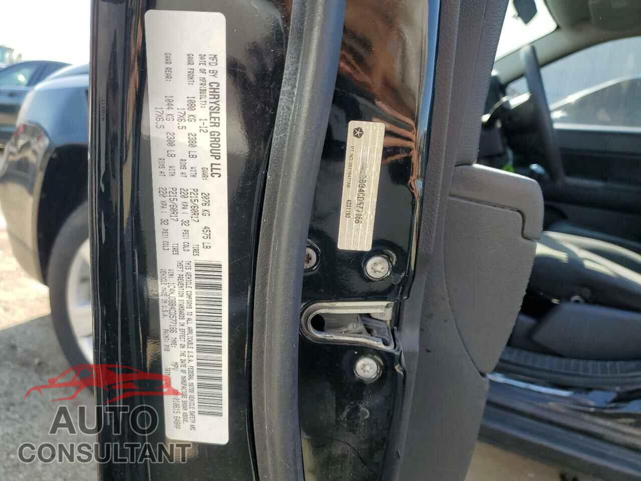 JEEP COMPASS 2012 - 1C4NJDBB4CD577166