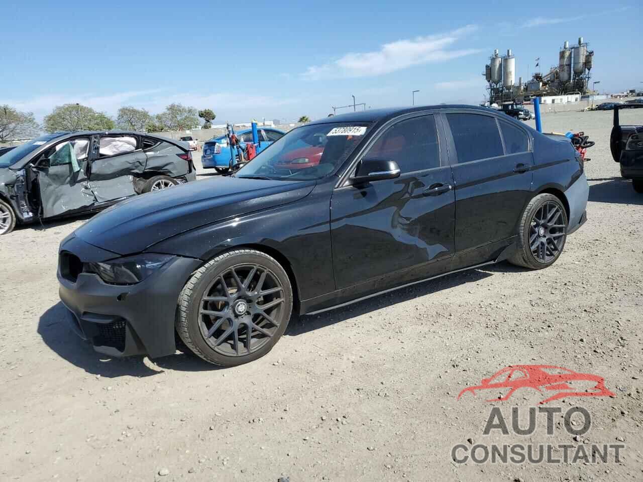 BMW 3 SERIES 2014 - WBA3B1G50ENS78659