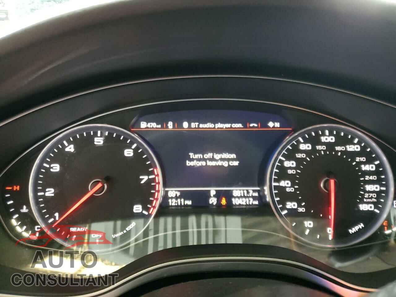 AUDI A6 2017 - WAUC8AFC0HN058361