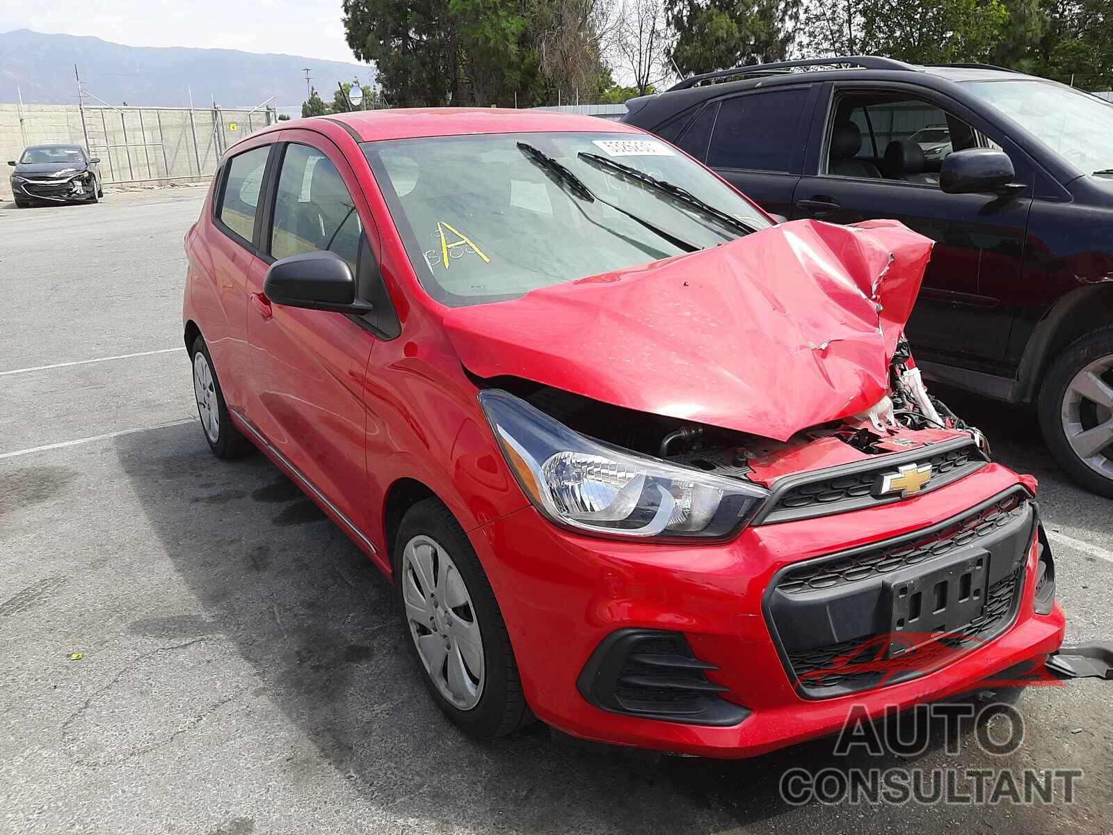 CHEVROLET SPARK 2018 - KL8CB6SA6JC481896