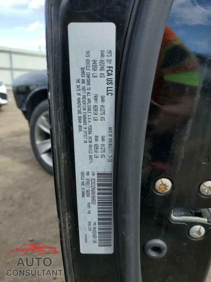 DODGE CHALLENGER 2016 - 2C3CDZAG0GH300522