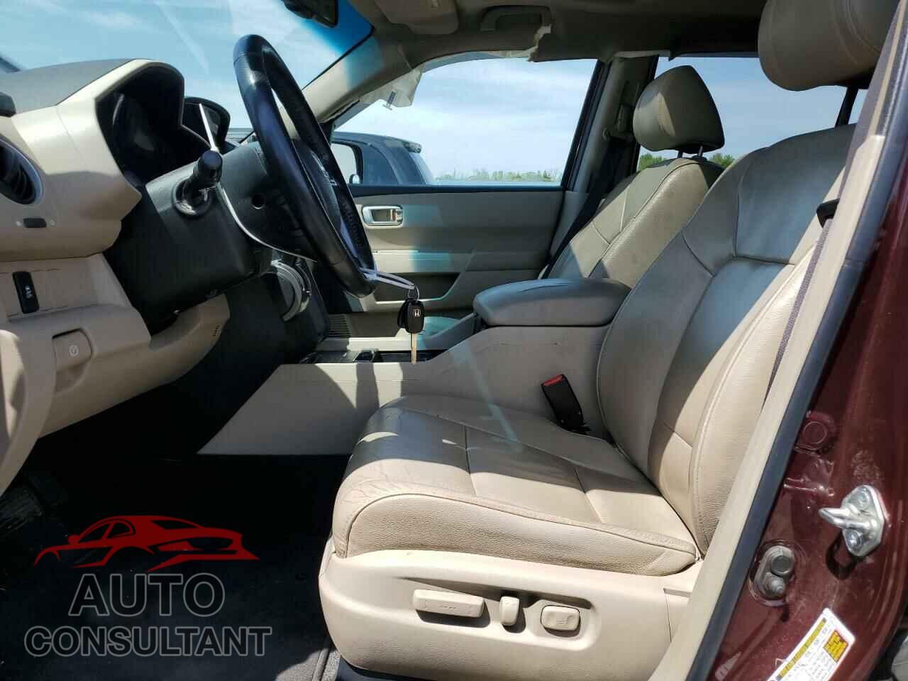 HONDA PILOT 2012 - 5FNYF4H58CB080565