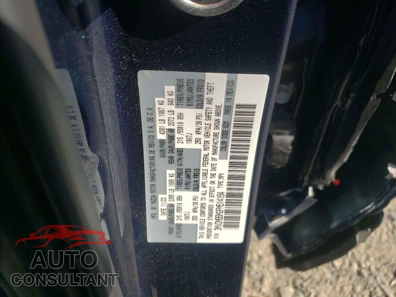 MAZDA CX30 2023 - 3MVDMBBM2PM514164