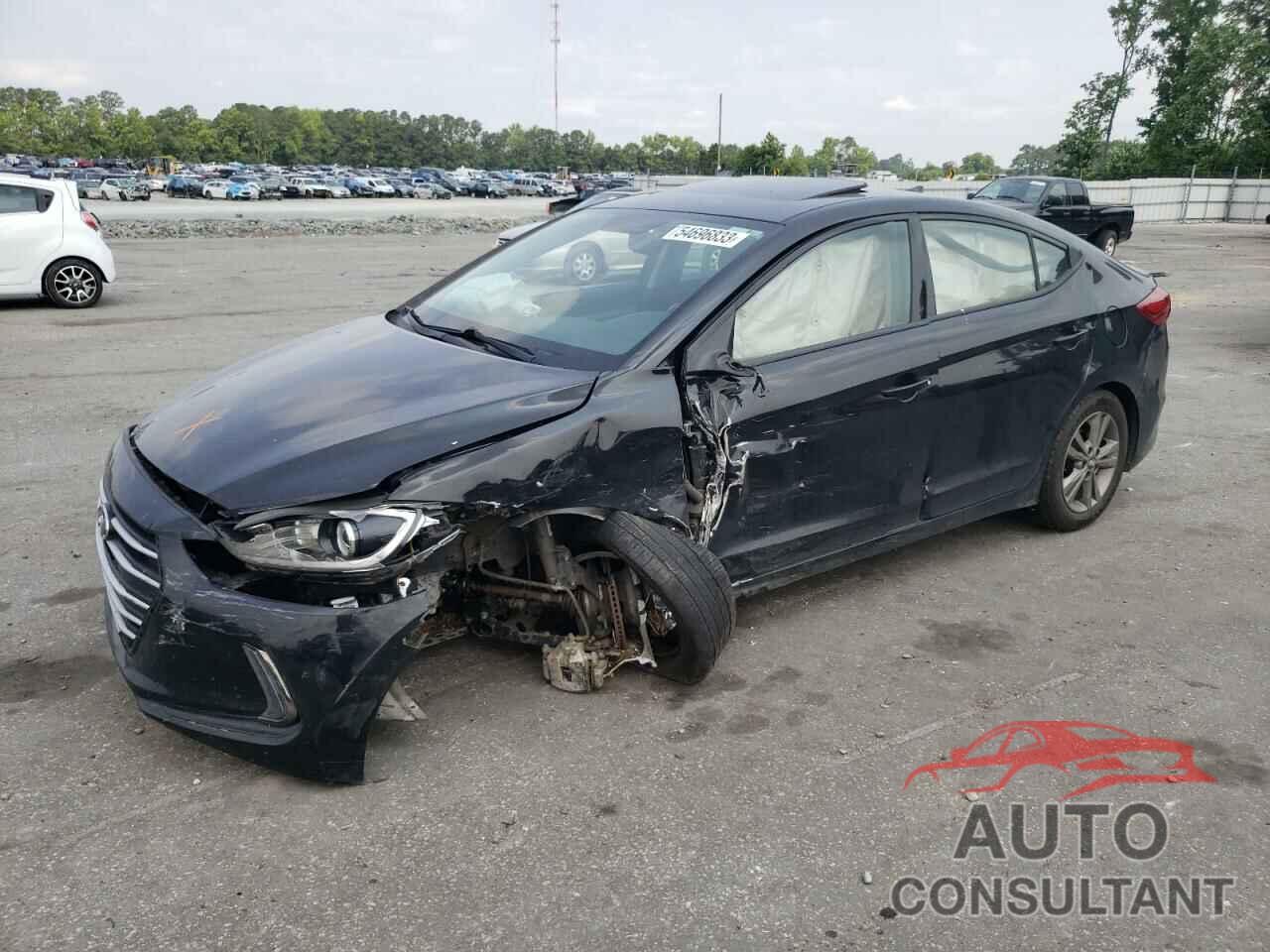 HYUNDAI ELANTRA 2018 - 5NPD84LF2JH348839