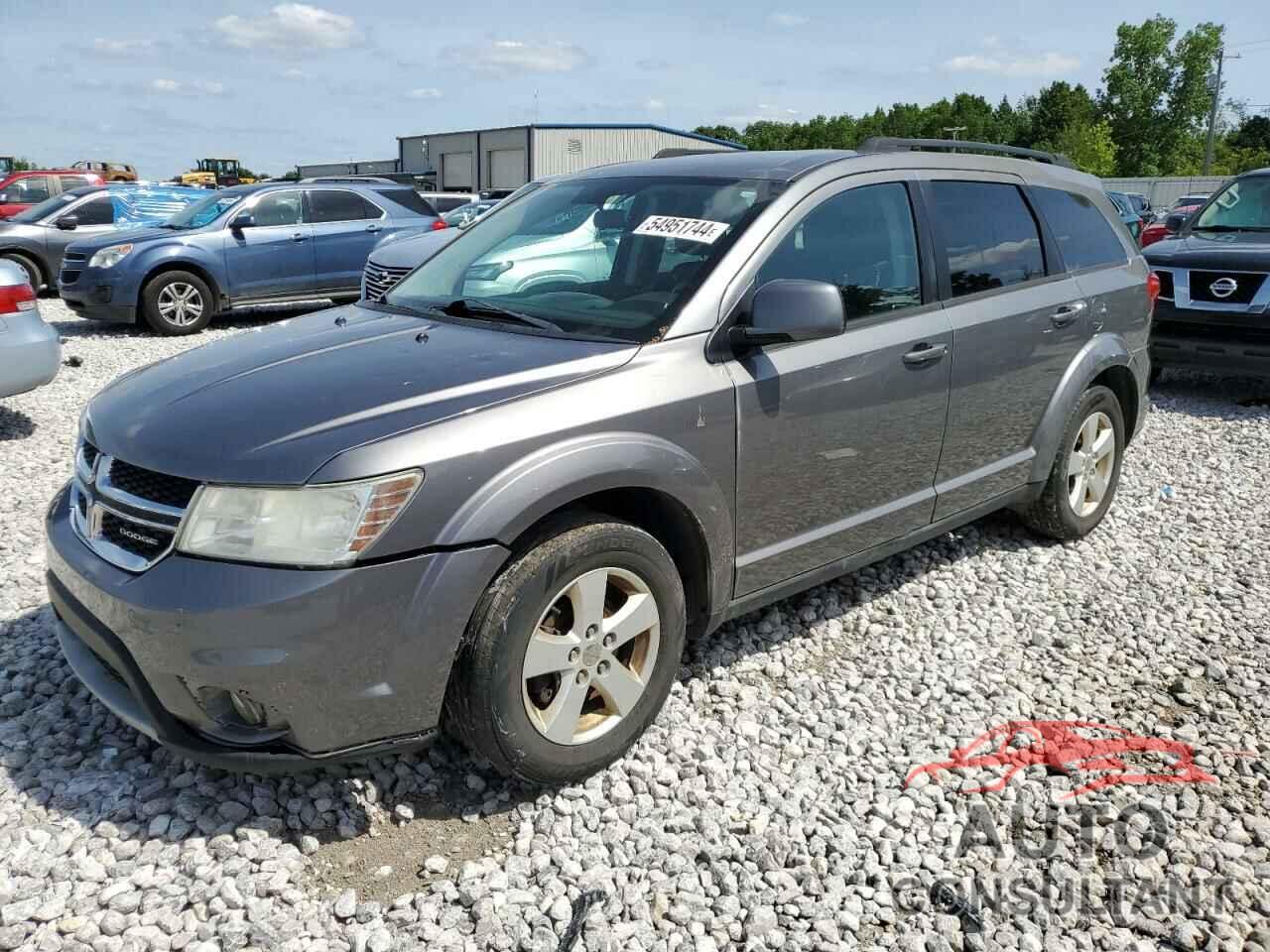 DODGE JOURNEY 2012 - 3C4PDCBG6CT145596