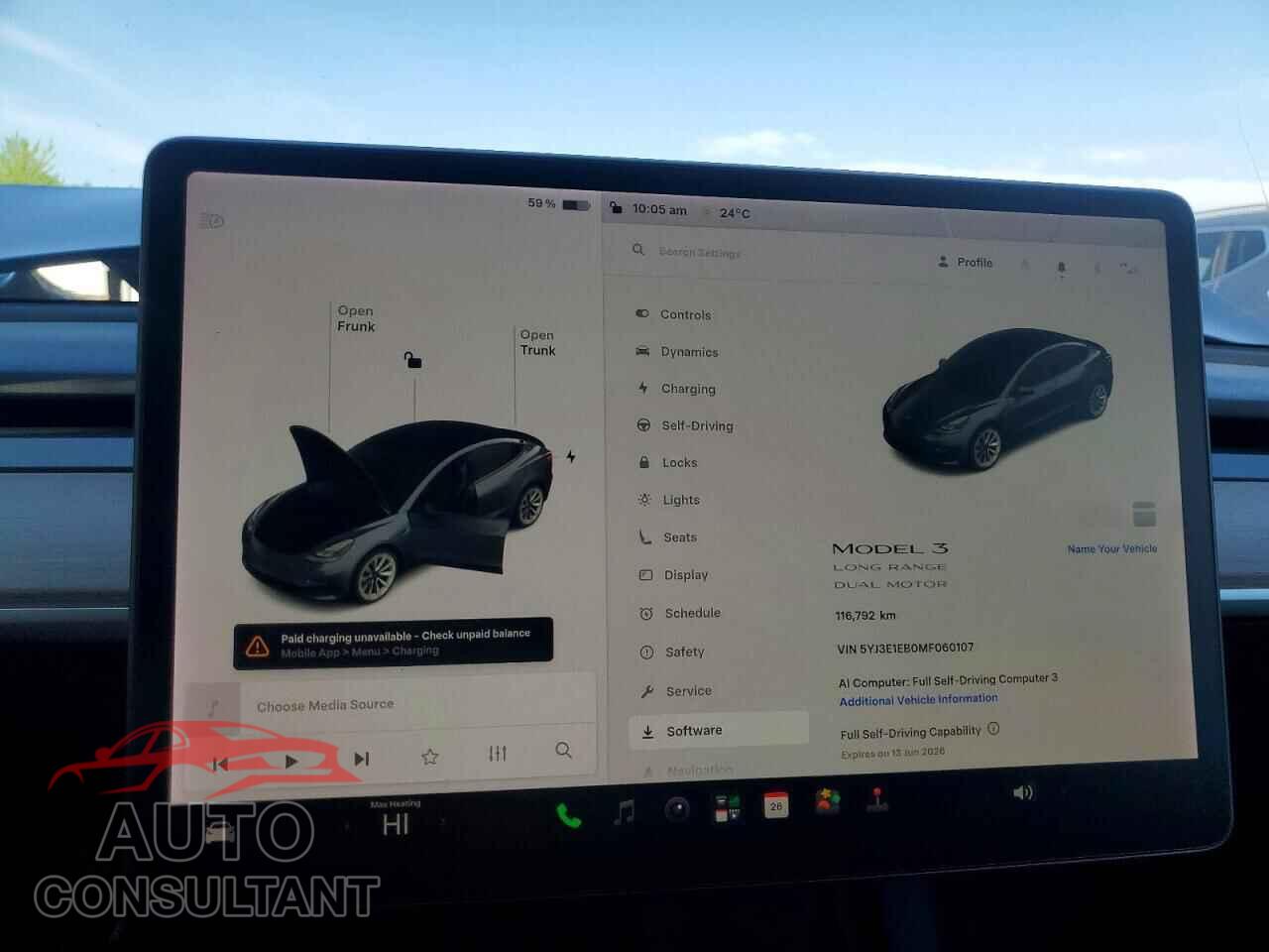 TESLA MODEL 3 2021 - 5YJ3E1EB0MF060107