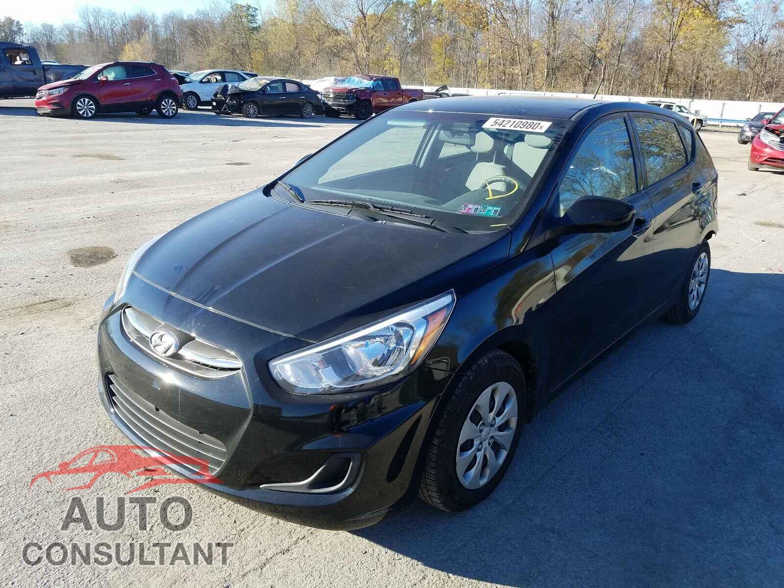 HYUNDAI ACCENT 2017 - KMHCT5AE8HU321554