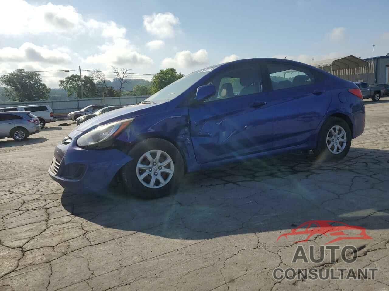 HYUNDAI ACCENT 2012 - KMHCT4AEXCU207154