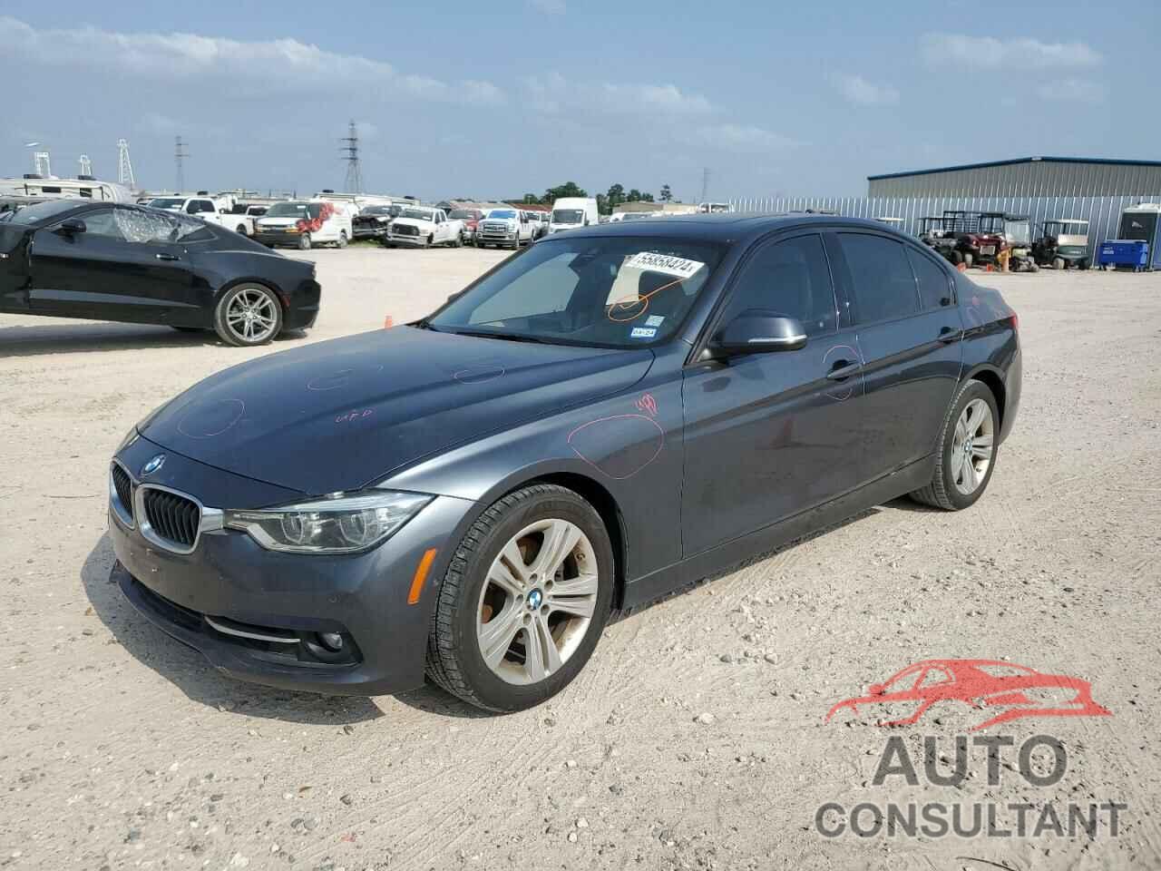 BMW 3 SERIES 2016 - WBA8E9G53GNT45642