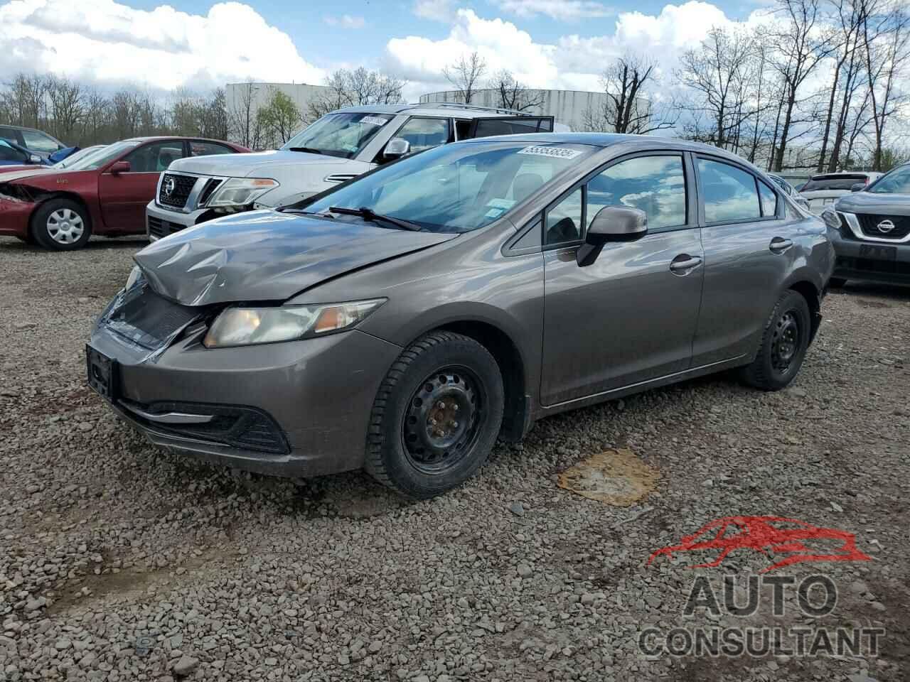 HONDA CIVIC 2013 - 2HGFB2F56DH542127