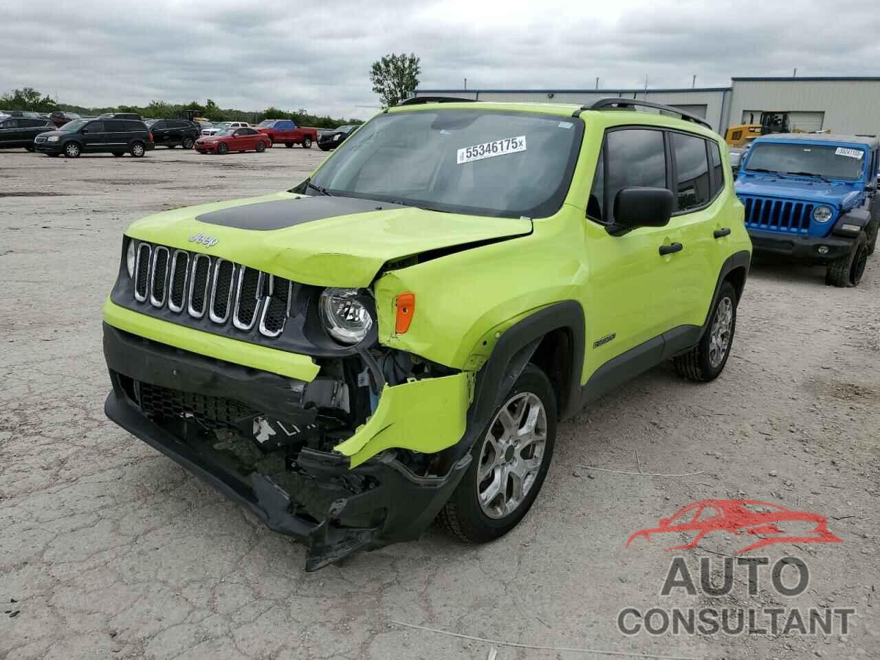 JEEP RENEGADE 2018 - ZACCJBAB3JPJ32474